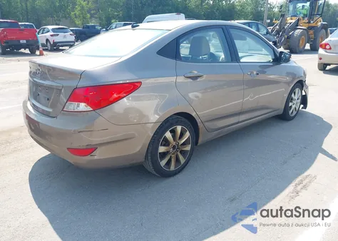 2012 Hyundai Accent Gls из США, поврежденный, VIN KMHCU4AEXCU114972